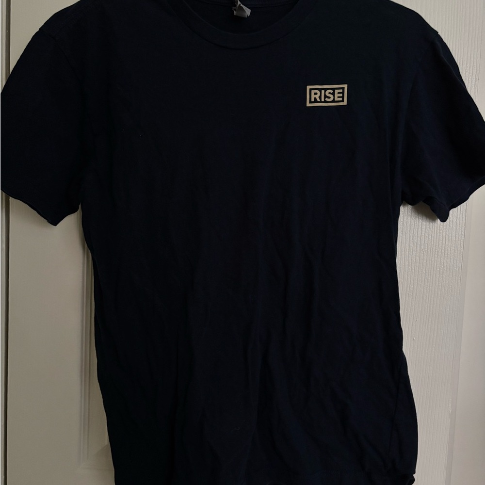RISE Dispensaries Navy Blue Logo T-Shirt